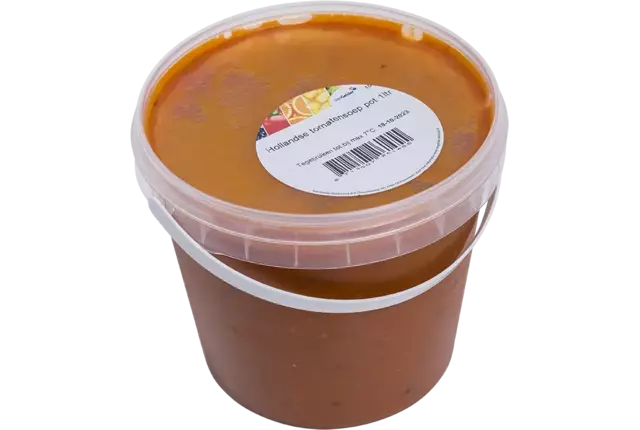 Hollandse tomatensoep pot 1ltr kist 10 stuks